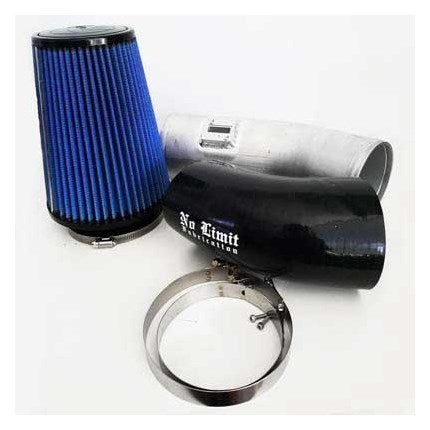 No Limit Fabrication 2011-2016 Ford 6.7 Cold Air Intake, Raw, Oiled Filter Stage 1